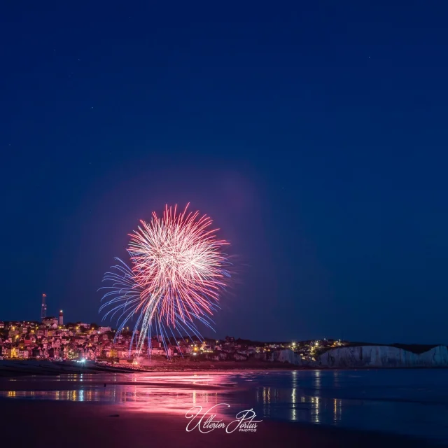 Ault - Feux d'artifices plage 2024